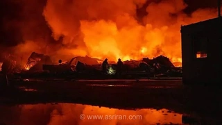 حمله روسیه به انبار موشک‌های ارتش اوکراین در نزدیکی کی‌یف