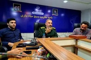 فرمانده سپاه ساری: رسانه‌ها رزمندگان جنگ نرم و مدافعان امنیت روانی جامعه هستند