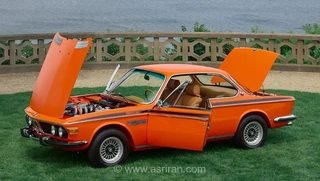 بازسازی خیره‌کننده دو خودروی کلاسیک BMW با رنگ نارنجی و کابین چرمی