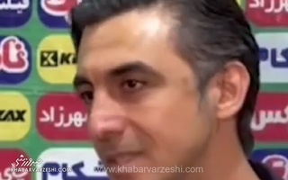 طعنه سنگین مهدی رحمتی به فدراسیون فوتبال در نشست خبری پس از بازی
