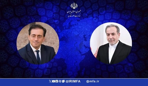 پیام تسلیت وزیر امور خارجه به وزیر امور خارجه اسپانیا