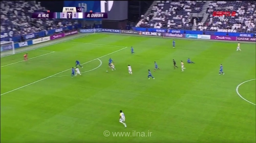 گلزنی حسن برای الغرافه در دیدار با الهلال