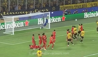 ۴ گل برتر لیگ قهرمانان اروپا در روز نخست مسابقات/ معرفی نامزدها