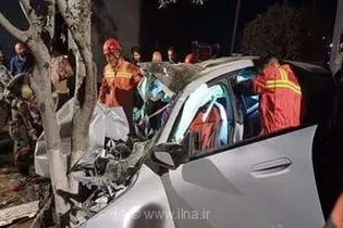 تصادف مرگبار خودروی سواری BMW در بزرگراه همت؛ سه نفر جان خود را از دست دادند