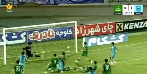 گلزنی رنی بوبوی برای چادرملو در دیدار با شمس آذر