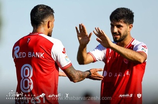 پیروزی پرگل پرسپولیس در دیدار دوستانه با شهید قندی