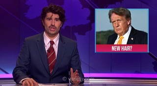 SNL بریتانیا در Weekend Update به مدل موی جدید ترامپ حمله کرد