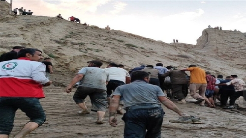 کشف پیکر دومین مفقودی سیلاب گلستان پس از جست‌وجوی گسترده