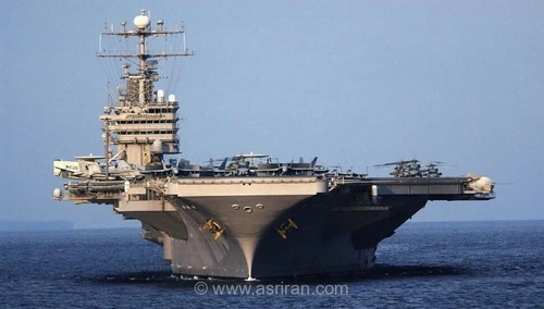 ناو هواپیمابر آبراهام لینکلن پس از ۹ ماه ماموریت، خاورمیانه را ترک کرد