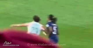 ویدیوی تماشاگر از یک خشونت وحشتناک دیگر در بازی فرانسه - پاراگوئه!