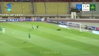 گل دوم گل‌گهر با پاس گروسیان و گلزنی علی‌نژاد