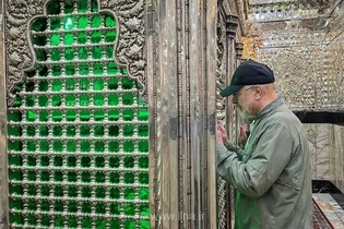 بازدید رئیس مجلس از حرم حضرت عبدالعظیم حسنی (ع) و ادای احترام به شهدای گرانقدر