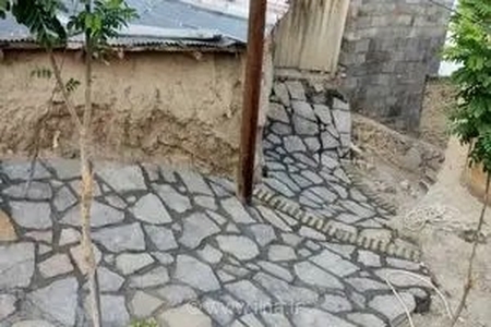 سنگفرش معابر روستای تاریخی جوین با ۹۵۰ میلیون تومان اعتبار