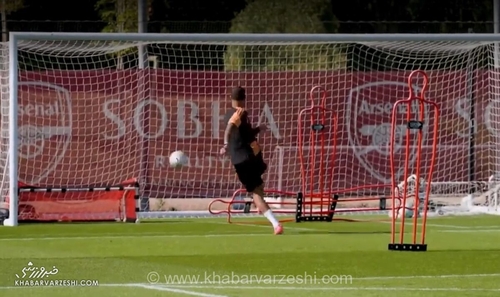 حضور ستاره برزیلی در تمرین آرسنال؛ گیمارش به جمع توپچی‌ها پیوست