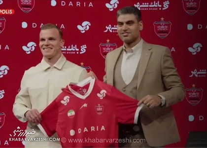 اختلاف لفظی حدادی با خبرنگار درباره وضعیت گرا در پرسپولیس