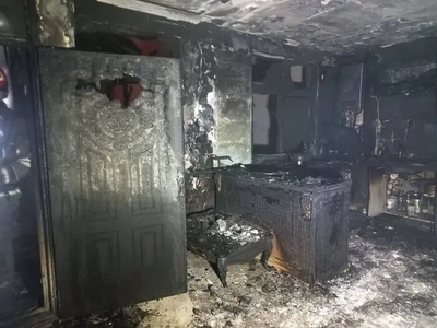 آتش‌سوزی در ساختمان مسکونی شمیران نو و نجات ۱۷ نفر