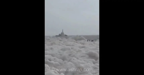 پدیده شگفت‌انگیز در سواحل شیلی؛ بارش برف دریایی در شهر ساحلی واسکو که گردشگران را غافلگیر کرد