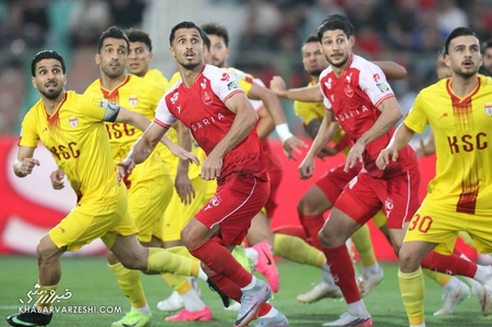 پرسپولیس در بازی با فولاد شکست خورد