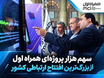 افتتاح همزمان 1500 پروژه ارتباطی در سراسر کشور با حضور رئیس‌جمهور