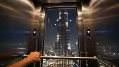 سرعت چشمگیر آسانسورهای برج خلیفه؛ صعود به طبقه ۱۲۴ در کمتر از یک دقیقه