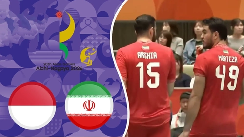 پیروزی والیبال ایران در ناگویا با غلبه بر اندونزی