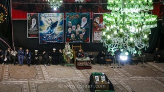 برگزاری مراسم بزرگداشت رهبر شهید انقلاب در حسینیه کربلایی‌ها (+عکس)
