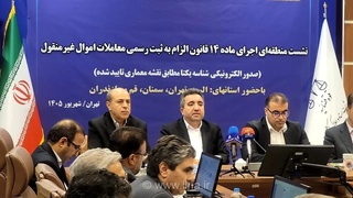 بابایی: اجرای ماده ۱۴ قانون الزام به ثبت املاک، یک تکلیف قانونی است