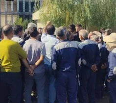 تجمع کارگران انتقالی شرکت کشت صنعت خوشه صبا