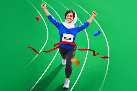 هاجر صفرزاده با حمایت اسنپ در پاراآسیایی ناگویا ۲۰۲۶ می‌دود