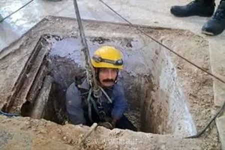 سقوط مرگبار کارگران در چاه اراک؛ یک نفر جان باخت و یک نفر مصدوم شد
