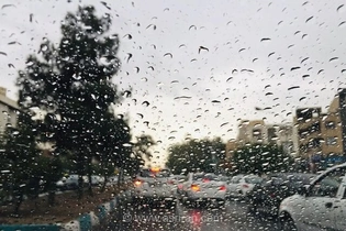بارندگی شدید تابستانی در بخش احمدی حاجی‌آباد هرمزگان