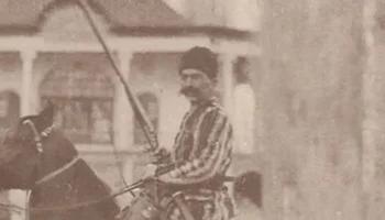 تصویر قدیمی از حاکم زنجان در دوران ناصرالدین شاه