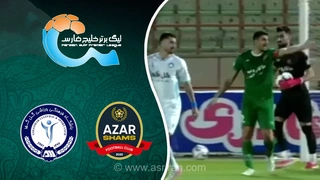 پیروزی گل گهر در دیدار برابر شمس آذر در لیگ برتر