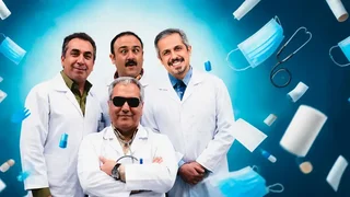 لحظات دیدنی از پشت صحنه سریال «در حاشیه»