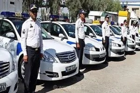 استقرار ۸۵ تیم گشتی پلیس راه در محورهای کرمانشاه برای تأمین امنیت و تسهیل تردد زائران اربعین حسینی
