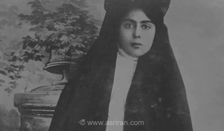 تصویر نایاب از دختر ایرانی و دختر اروپایی در دوران ناصرالدین شاه