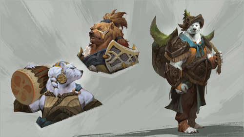 انتظار برای بازی با شخصیت کودان در Guild Wars 3