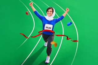 هاجر صفرزاده با حمایت اسنپ در پاراآسیایی ناگویا ۲۰۲۶ می‌دود