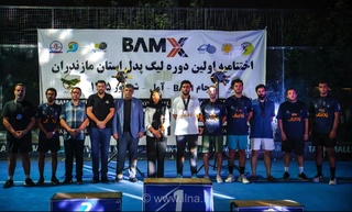 قهرمانی تیم آمل در نخستین لیگ پدل استان مازندران
