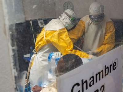 تعداد مبتلایان به تب خونریزی‌دهنده (Ebola) در جمهوری دموکراتیک کنگو از ۸۰۰۰ نفر فراتر رفت