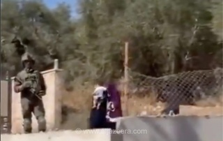 نیروهای اسرائیلی به خانواده‌های فلسطینی در شهرک قصره دستور تخلیه خانه‌هایشان را صادر کردند