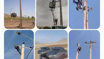 کاهش خاموشی فیدرهای بحرانی لرستان با اجرای طرح ساماندهی