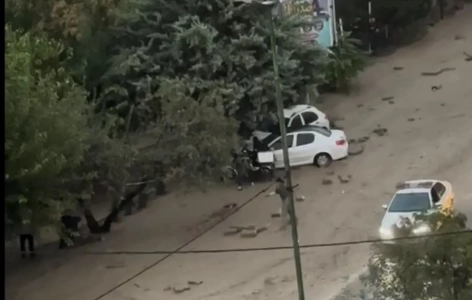 حادثه‌ساز شدن بارش پاییزی در محورهای البرز و نجات کارگران