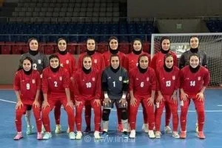 شروع مقتدرانه دختران فوتسال ایران با برد پرگل در کافا