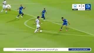 تساوی استقلال خوزستان و چادرملو با گل عارف رستمی