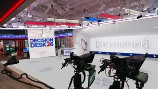 شب انتخابات با سرعت بالا توسط شبکه NewsNation با تمرکز بر داده‌های داغ و بدون هوا