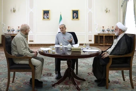 تاکید سران قوا بر وحدت ملی و اقتدار ایران در نشست مشترک