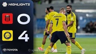 پیروزی 4 گله النصر برابر الریاض با گلزنی کریستیانو رونالدو در دقایق پایانی