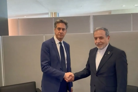 دیدار عراقچی و وزیر امور خارجه انگلیس در نیویورک
