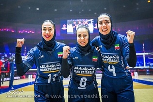 والیبال زنان ایران در آستانه تاریخ‌سازی؛ صعود به جمع ۴ تیم برتر آسیا